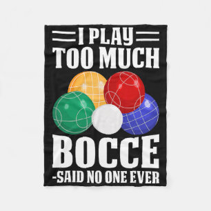 Cobertor De Velo Eu Joguei Muito Bocce Disse Que Ninguém Nunca Engr