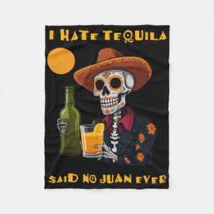 Cobertor De Velo Eu Odeio Tequila Disse Não Juan Eterninho Cinco De