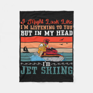 Cobertor De Velo Eu posso parecer como Jet Ski esportes aquáticos J