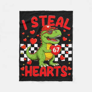 Cobertor De Velo Eu Roubo Corações 67 Dia dos Namorados 67 Dinossau