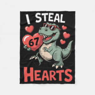 Cobertor De Velo Eu Roubo Corações 67 Dia dos Namorados 67 Meme 6 7