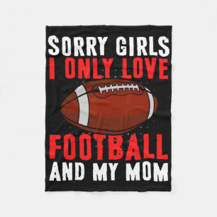 Cobertor De Velo Eu Só Amo Futebol E Minha Mãe Dia de os namorados