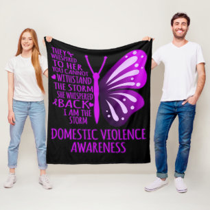 Cobertor De Velo Eu Sou O Apoio À Consciência Da Violência Domé