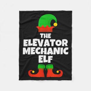 Cobertor De Velo Eu Sou O Elfo Mecânico De Elevador Família Pajama