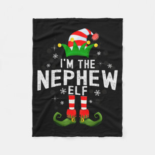 Cobertor De Velo Eu Sou O Primo Elfo Natal Família Pijama Traje 