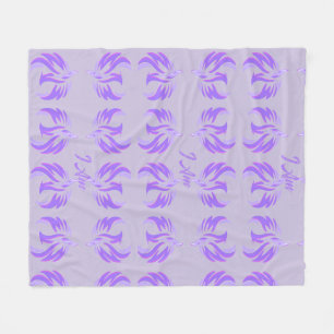 Cobertor De Velo Eu Sou Pássaro de Fogo Chama Violeta Ascendente