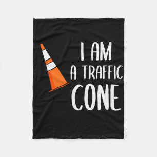 Cobertor De Velo Eu Sou Um Cone De Trânsito Laranja Preguiçoso Fáci