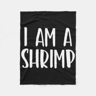 Cobertor De Velo Eu sou um Shrimp Halloween Eu sou uma fantasia sim