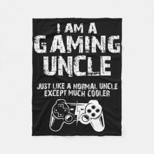 Cobertor De Velo Eu Sou Um Tio De Jogo Engraçado Vídeo Jogador Gama