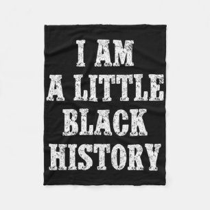 Cobertor De Velo Eu Sou Uma Pequena História Negra Para O Mês Da Hi