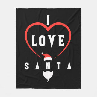 Cobertor De Velo Eu Te Amo Papai noel Natal