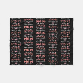 Cobertor De Velo Eu Tenho Dois Títulos Mamãe E Mães Engraçadas Com