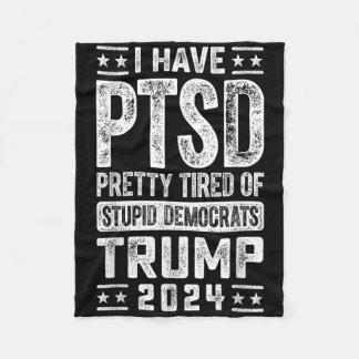 Cobertor De Velo Eu Tenho Ptsd Estou Muito Cansado De Democratas Es