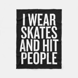 Cobertor De Velo Eu Visto Skates E Acertei A Citação Engraçada Do P