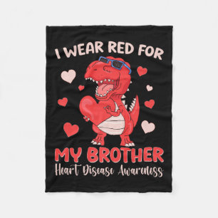 Cobertor De Velo Eu Visto Vermelho Para A Consciência Da Doença Car