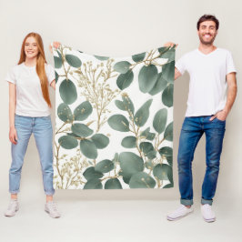 Cobertor De Velo Eucalyptus deixa padrão