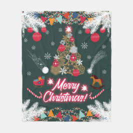 Cobertor De Velo Evergreen Joy do Natal