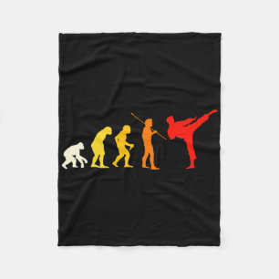 Cobertor De Velo Evolução do Karate Kung Fu Shotokan Presente Arte