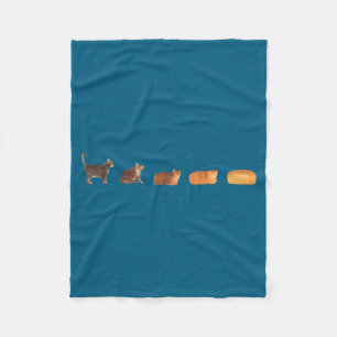 Cobertor De Velo Evolução do pão de gato funny gato mãe gatinho fof