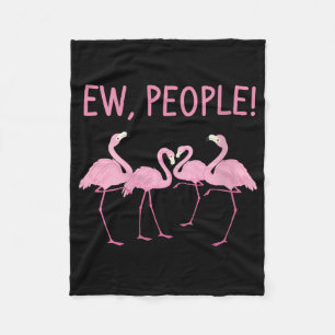 Cobertor De Velo Ew Pessoas Flamingo Social Distanciando Tropical