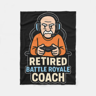 Cobertor De Velo Ex-Treinador Ttle Royale Comediante Gamer Idoso Jo