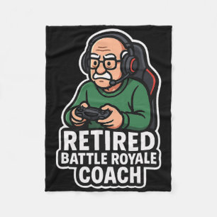 Cobertor De Velo Ex-Treinador Ttle Royale Comediante Gamer Idoso Jo