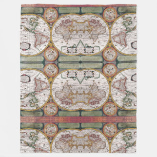 Cobertor De Velo Explore o mundo: Mapa Cozy para a aventura