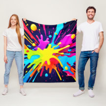 Explosão de Pintura Radiante