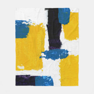 Cobertor De Velo Expressão abstrata #2 por Michael Moffa