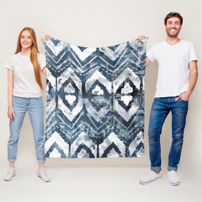 Cobertor De Velo Extração do Indigo - Geométrico (In Situ)