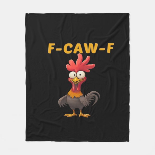 Cobertor De Velo F-Caw-F-Chicken Essential Classic Aesthetic Unique (Frente)