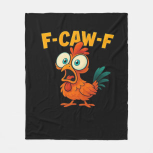 Cobertor De Velo F-Caw-F Frango Essencial Divertido Moderno