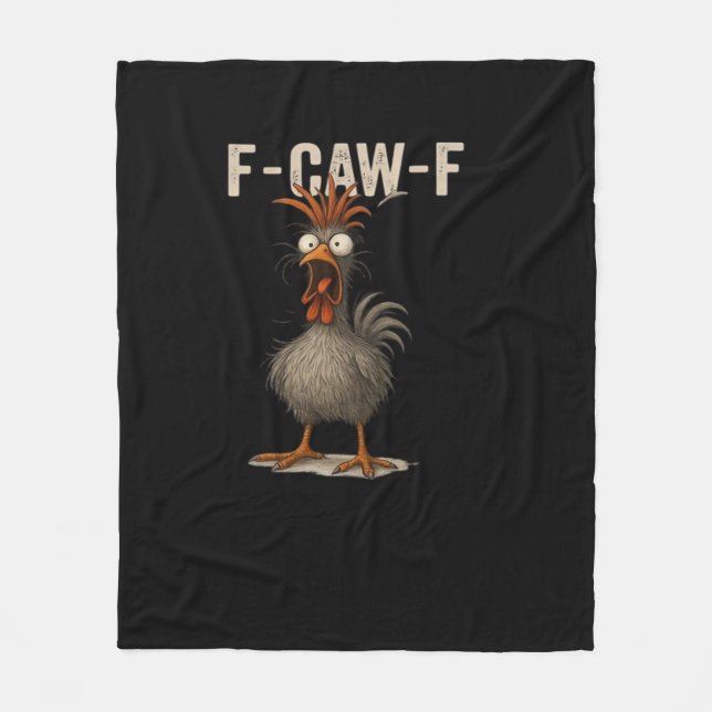 Cobertor De Velo F-Caw-F Frango Retro Clássico (Frente)