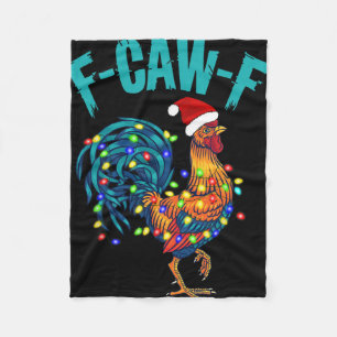 Cobertor De Velo F-caw-f Humor de Frango Engraçado Meme de Galo Nat