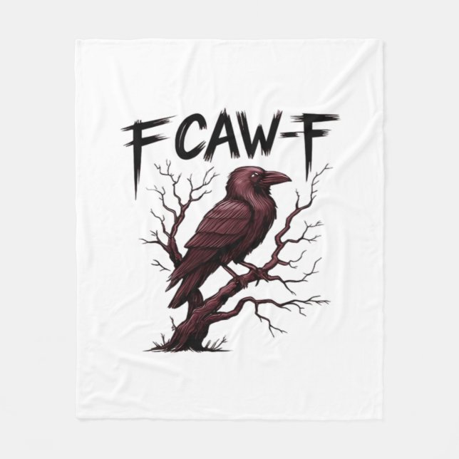 Cobertor De Velo F-Caw-F Raven Clássico (Frente)