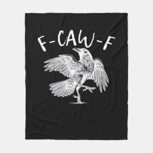 Cobertor De Velo F-Caw-F Raven Gráfico Vintage