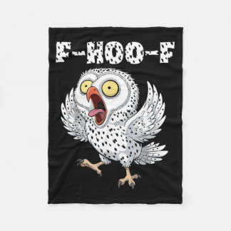 Cobertor De Velo F-hoo-f Owl Meme – Funny Screaming Owl Bird Meme G