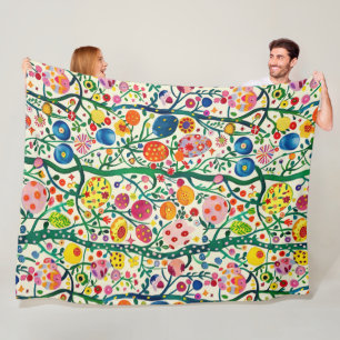 Cobertor De Velo Fábrica de Ovos de Páscoa Floral