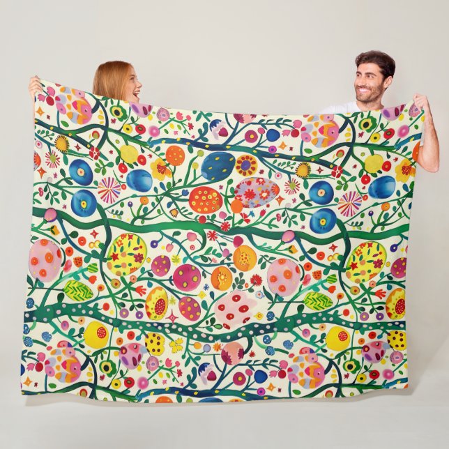 Cobertor De Velo Fábrica de Ovos de Páscoa Floral (In Situ)