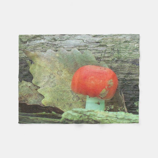 Cobertor De Velo Fabuloso Fungi (Frente (Horizontal))