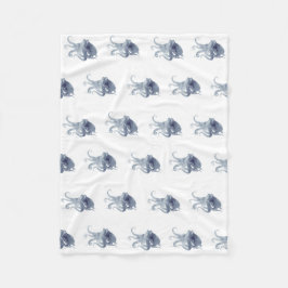 Cobertor De Velo Faca branca de Octopus Snug