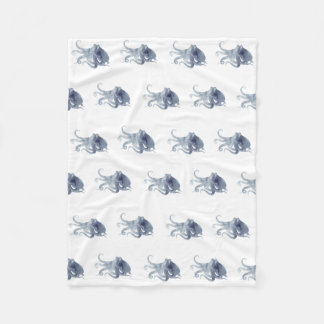 Cobertor De Velo Faca branca de Octopus Snug