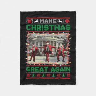 Cobertor De Velo Faça Excelente De Natal Novamente Papais noeis Eng
