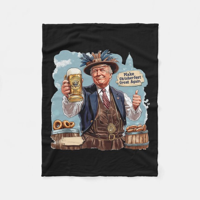 Cobertor De Velo Faça Excelente Novamente Trump Beer Mug (Frente)