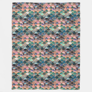 Cobertor De Velo Faça sua própria cobertura das escalas da sereia