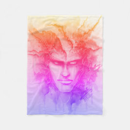 Cobertor De Velo Face de Aquarela