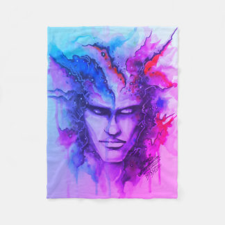 Cobertor De Velo Face de Aquarela