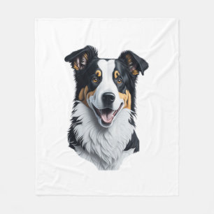 Cobertor De Velo Face de Border Collie