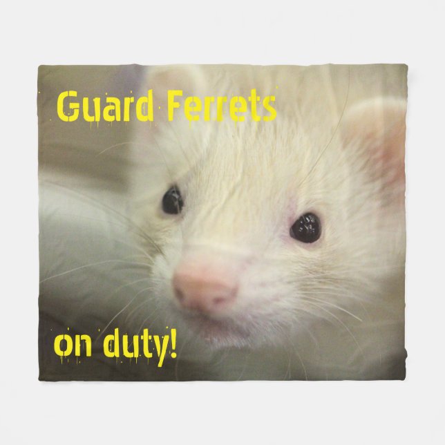 Cobertor De Velo Face de Ferret (Frente (Horizontal))