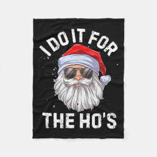 Cobertor De Velo Faço isso pelo Natal inapropriado da Ho